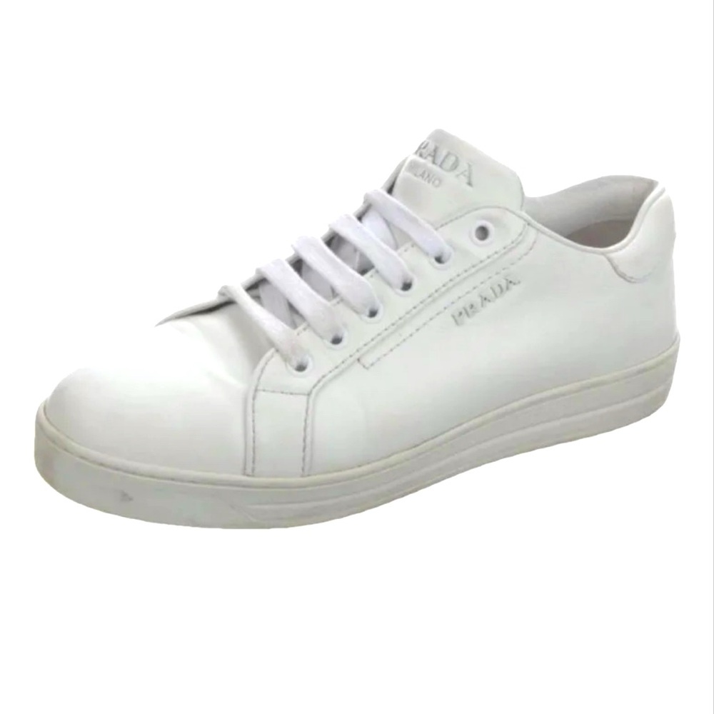 Prada Calzature Donna Sneakers in White Leather - 38 IT